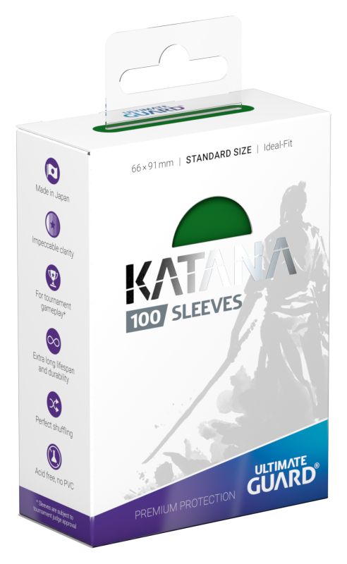 Ultimate Guard: Katana Sleeves Green