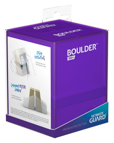 Ultimate Guard: Deck Case Boulder 100+ Amethyste
