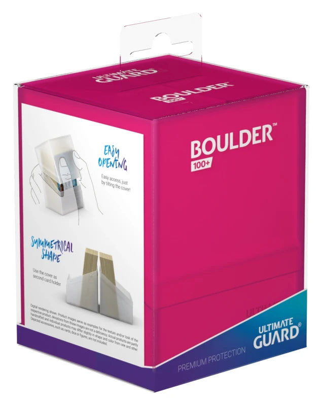Ultimate Guard: Deck Case Boulder 100+ Rhodonite