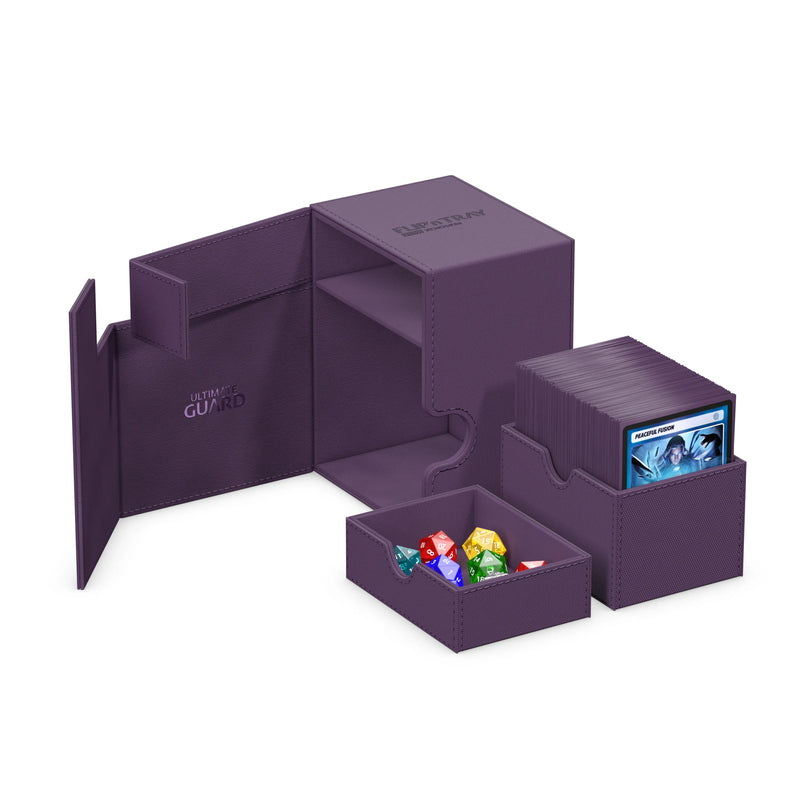 UG FLIP N TRAY DECK CASE XENOSKIN PURPLE 133+