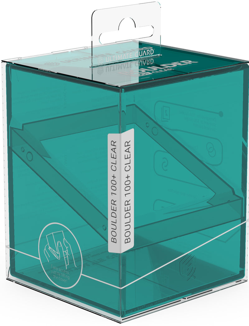 Ultimate Guard: Deck Case Boulder 100+ Clear Malachite