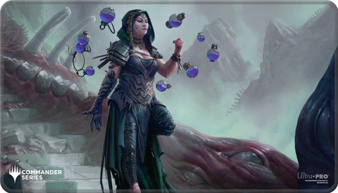 Ultra PRO: Playmat MTG Commander Series - Three Color Shard Less Stitched