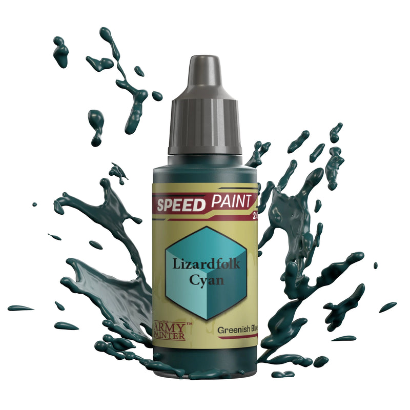 Speedpaint: Lizardfolk Cyan (18ml)
