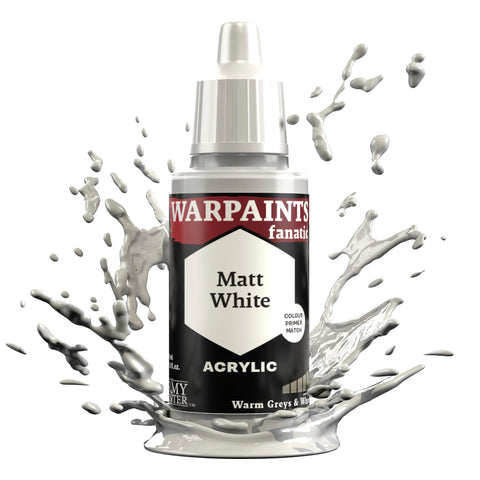 Warpaints Fanatic: Matt White 18ml - The Army Painter