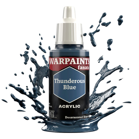 Warpaints Fanatic: Thunderous Blue 18ml - The Army Painter