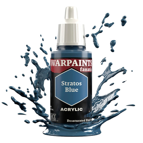 Warpaints Fanatic: Stratos Blue 18ml - The Army Painter