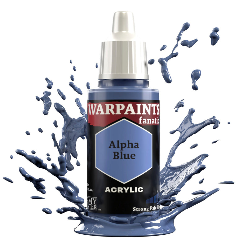 Warpaints Fanatic: Alpha Blue 18ml - The Army Painter