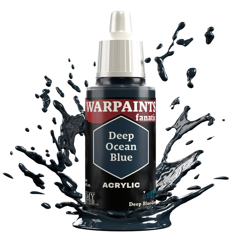 Warpaints Fanatic: Deep Ocean Blue 18ml - The Army Painter
