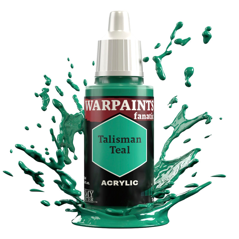Warpaints Fanatic: Talisman Teal 18ml - The Army Painter