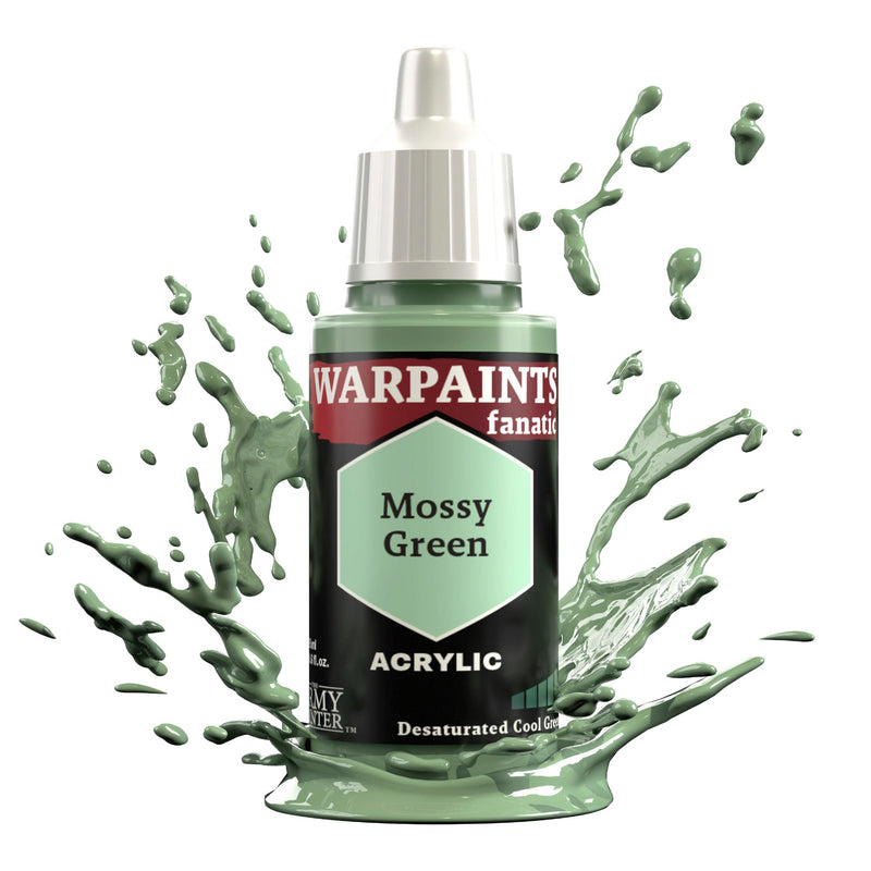 Warpaints Fanatic: Mossy Green 18ml - The Army Painter