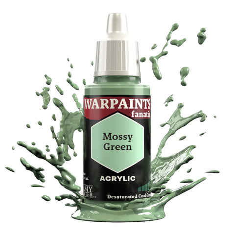 Warpaints Fanatic: Mossy Green 18ml - The Army Painter