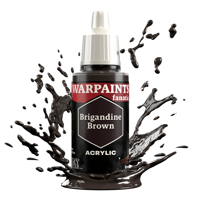 Warpaints Fanatic: Brigandine Brown 18ml - The Army Painter