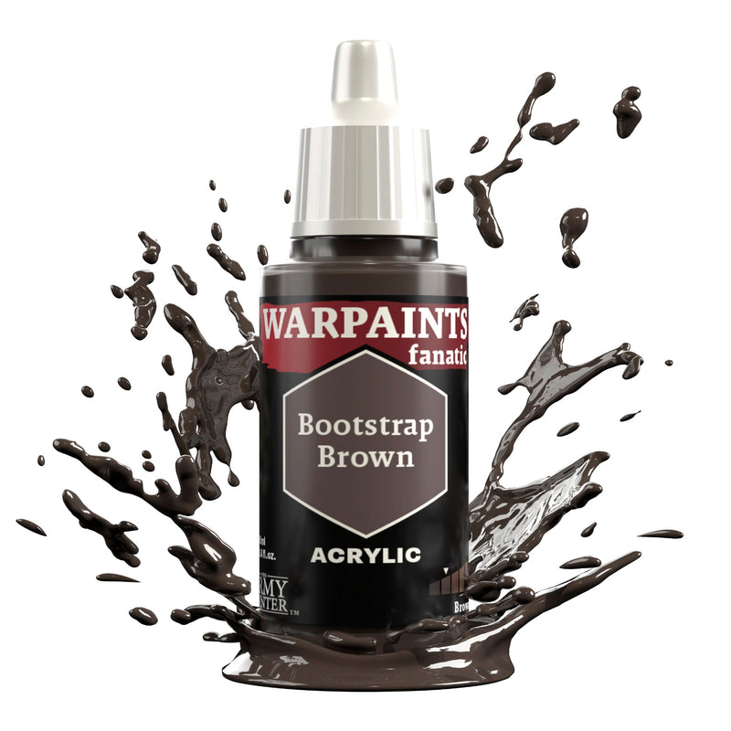 Warpaints Fanatic: Bootstrap Brown 18ml - The Army Painter