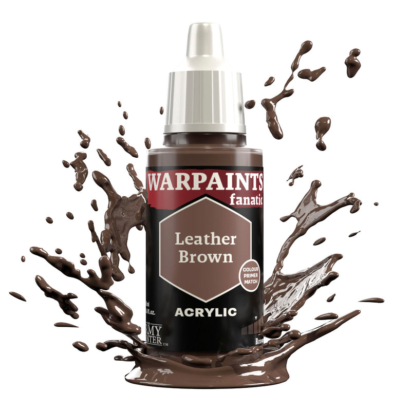 Warpaints Fanatic: Leather Brown 18ml - The Army Painter