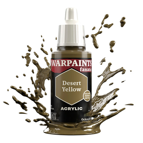 Warpaints Fanatic: Desert Yellow 18ml - The Army Painter
