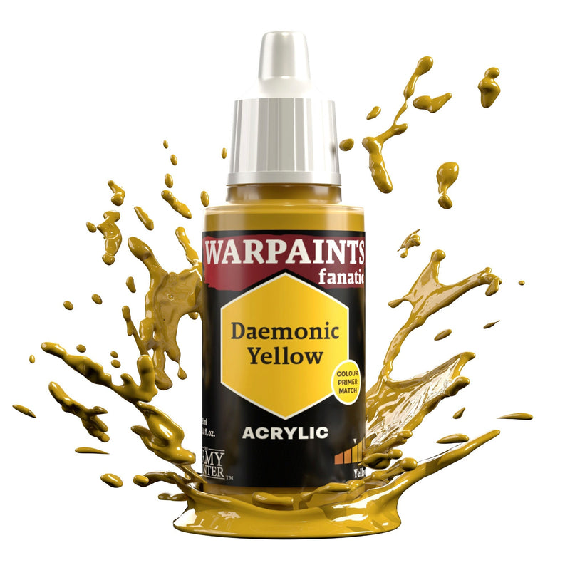 Warpaints Fanatic: Daemonic Yellow 18ml - The Army Painter