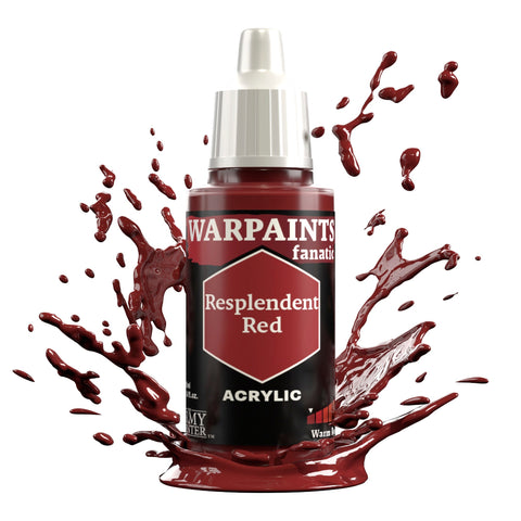 Warpaints Fanatic: Resplendent Red 18ml - The Army Painter