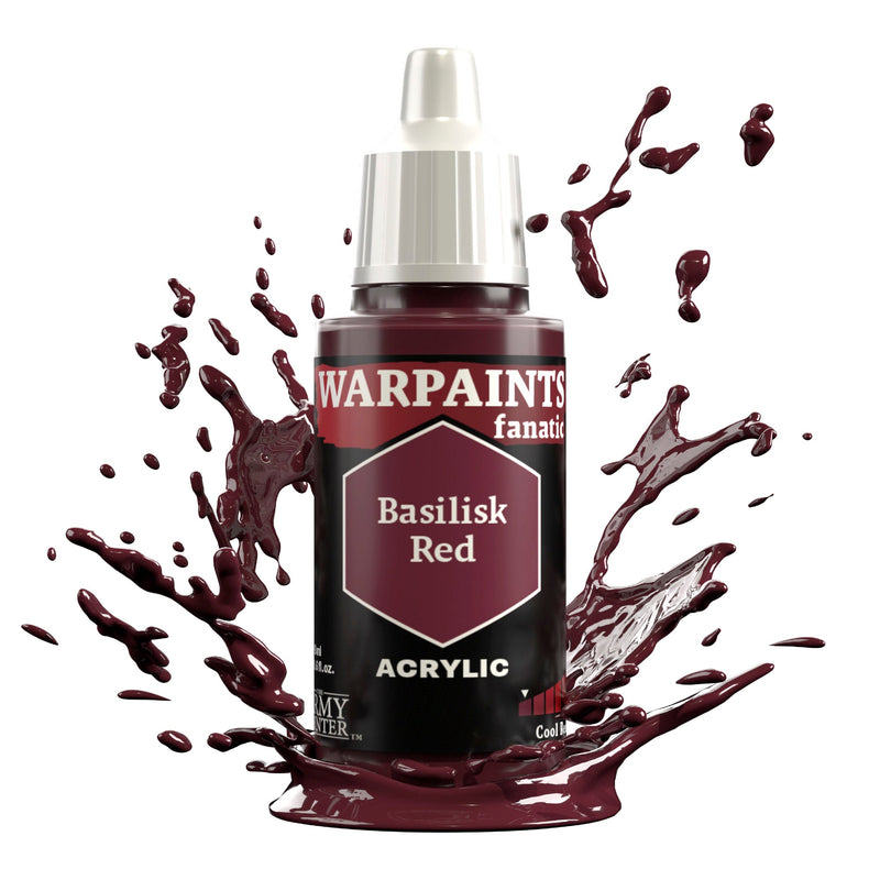 Warpaints Fanatic: Basilisk Red 18ml - The Army Painter
