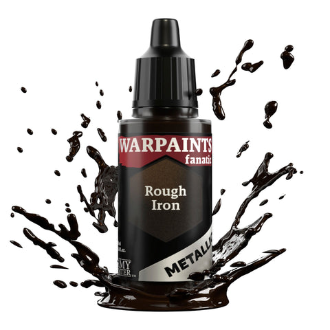Warpaints Fanatic Metallic: Rough Iron 18ml - The Army Painter