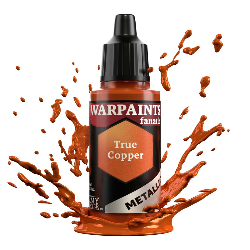 Warpaints Fanatic Metallic: True Copper 18ml - The Army Painter