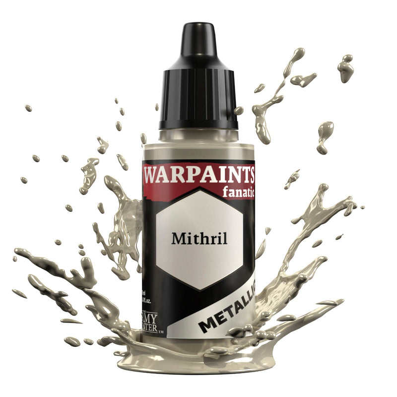 Warpaints Fanatic Metallic: Mithril 18ml - The Army Painter