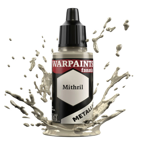 Warpaints Fanatic Metallic: Mithril 18ml - The Army Painter