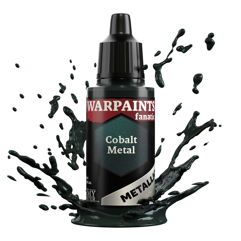 Warpaints Fanatic Metallic: Cobalt Metal 18ml - The Army Painter