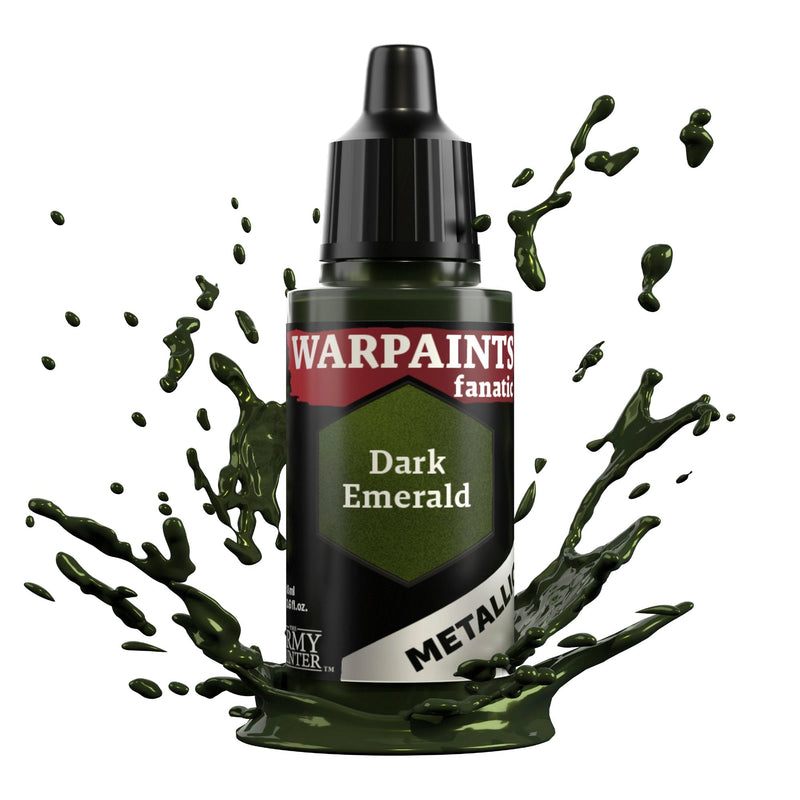 Warpaints Fanatic Metallic: Dark Emerald 18ml - The Army Painter