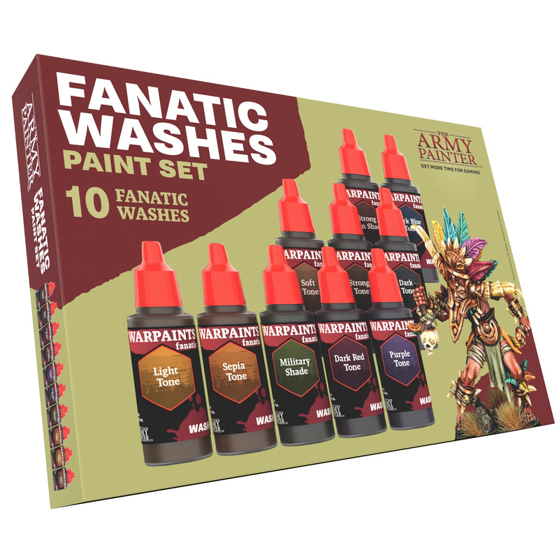 [The Army Painter] Warpaints Fanatic: Washes Paint Set
