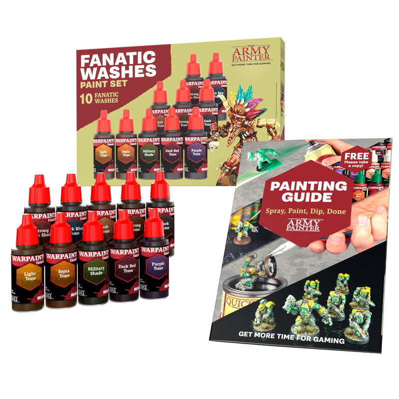 [The Army Painter] Warpaints Fanatic: Washes Paint Set