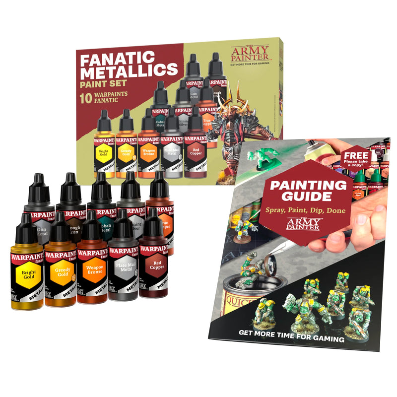 [The Army Painter] Warpaints Fanatic: Metallics Set