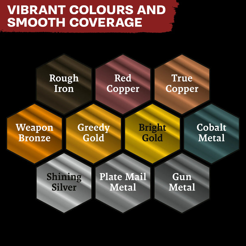 [The Army Painter] Warpaints Fanatic: Metallics Set