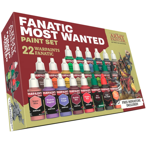 [The Army Painter] Warpaints Fanatic Most Wanted Set