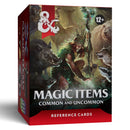 [Dungeons & Dragons] Reference Cards: Magic Items - Common and Uncommon (EN)