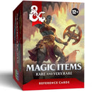 [Dungeons & Dragons] Reference Cards: Magic Items - Rare and Very Rare (EN)