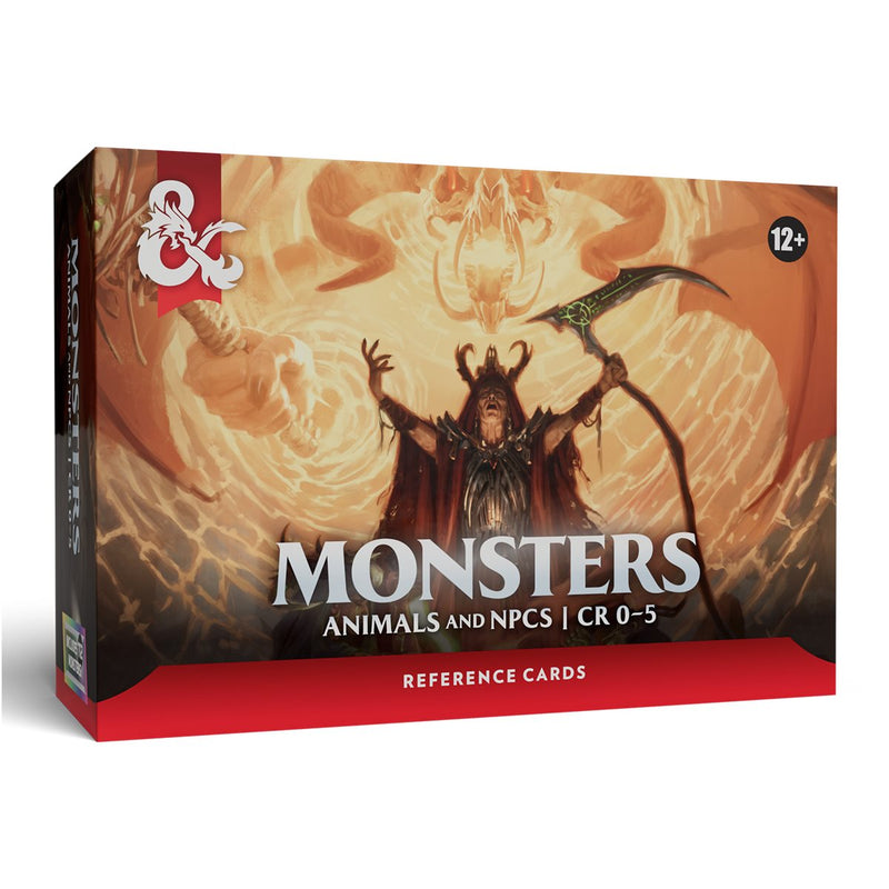 [Dungeons & Dragons] Reference Cards: Monsters - Animals and NPC's (EN)