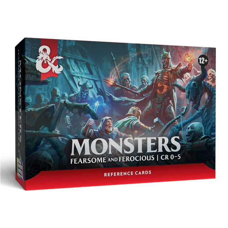 [Dungeons & Dragons] Reference Cards: Monsters - Fearsome and Ferocious (EN)