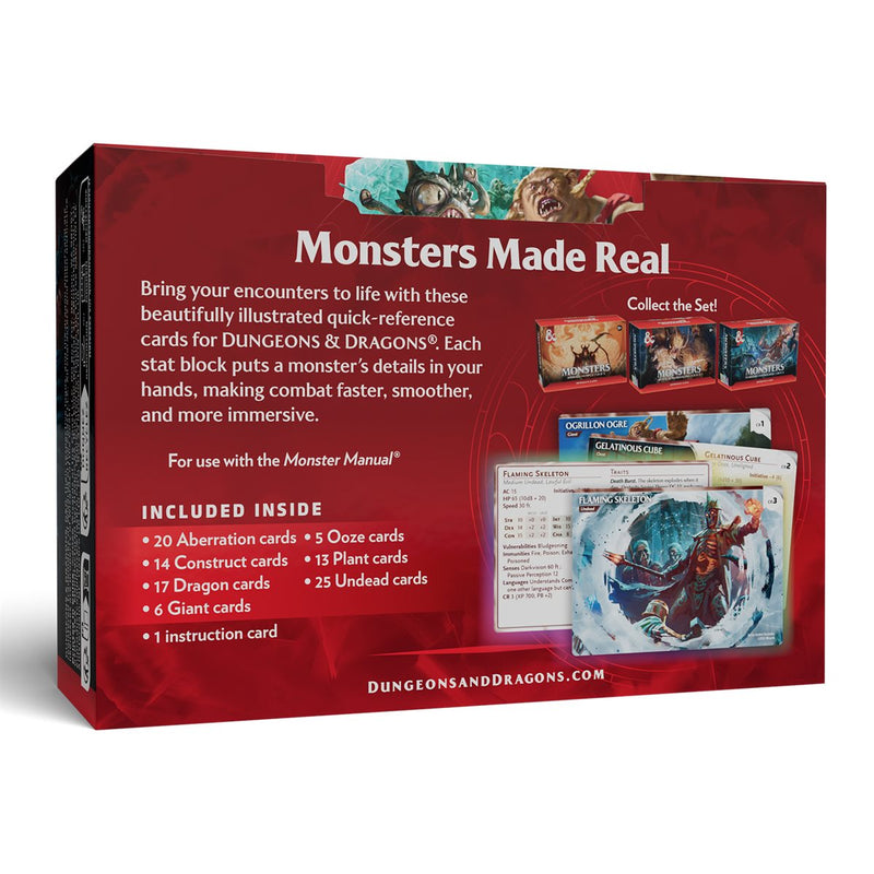 [Dungeons & Dragons] Reference Cards: Monsters - Fearsome and Ferocious (EN)