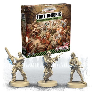 Zombicide 2e édition - Ext. Fort Hendrix (FR)