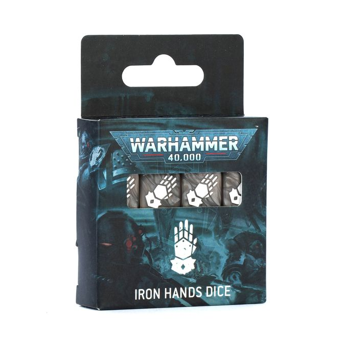 [Pre-Order] Warhammer 40k - Iron Hands: Dice Set
