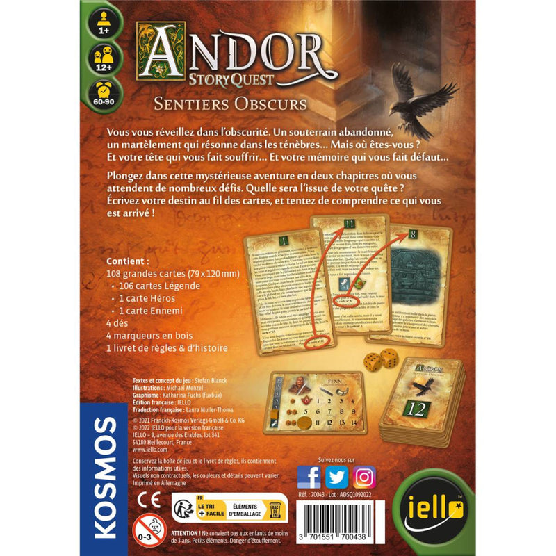 Andor Story Quest: Sentiers Obscurs  (FR)