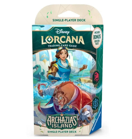 Disney Lorcana: Archazia's Island Sapphire and Ruby Starter Deck