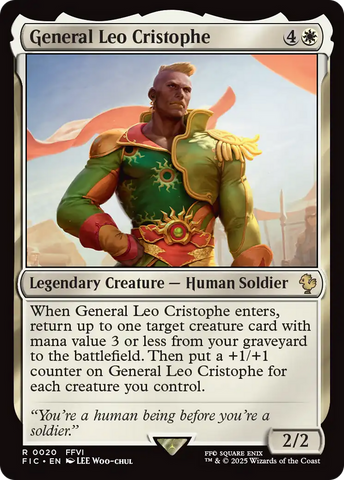 General Leo Cristophe [FINAL FANTASY Commander]