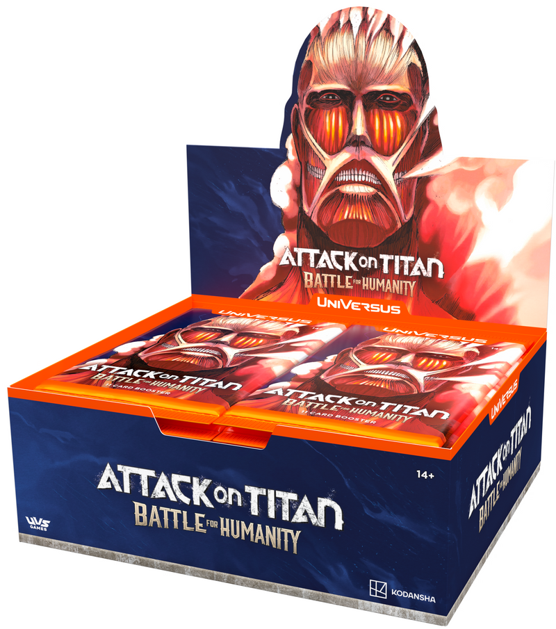 Attack on Titan Battle for Humanity Booster Box