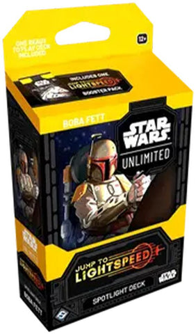 Star Wars Unlimited: Jump to Lightspeed Spotlight Deck Boba Fett