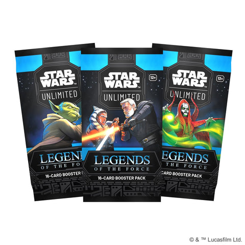 star wars Unlimited: Legends of the Force Booster Pack