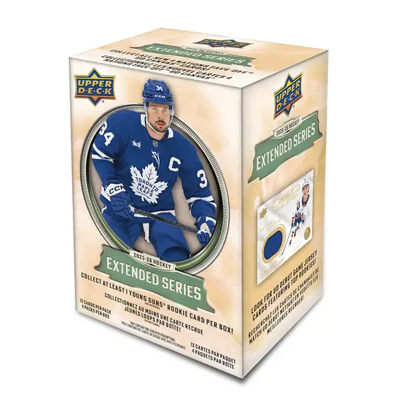 2025-26 Upper Deck Extended Series Hockey Cards (Blaster)