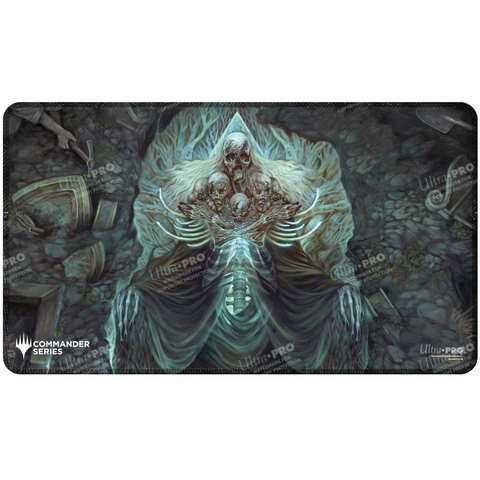 Commander Series #5 - Three Color Wedge - Myrkul Stitched Playmat for Magic: The Gathering