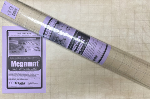 MEGAMAT 1"REVERSIBLE SQUARE/HEX 341⁄2"x48"(88x122cm)