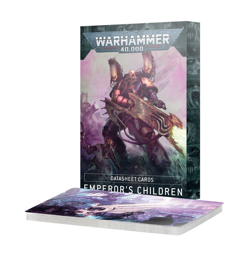 Warhammer 40K - Datasheet Cards: Emperor's Children